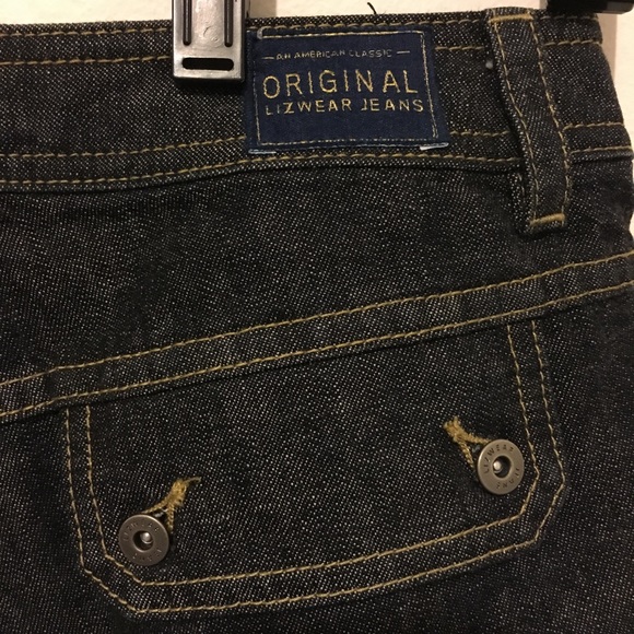 EUC LIZ CLAIBORNE Lizwear Denim Capris Jeans - Picture 3 of 4